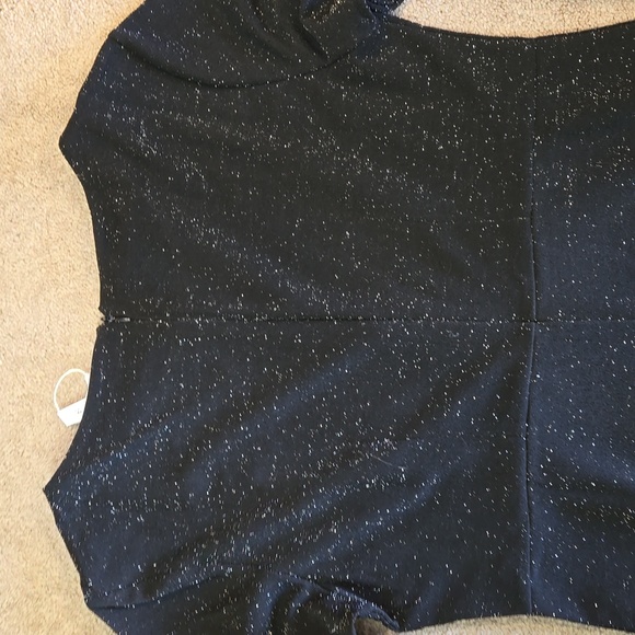 NIeyook black glittery dress, size 14, NWT - Picture 9 of 12